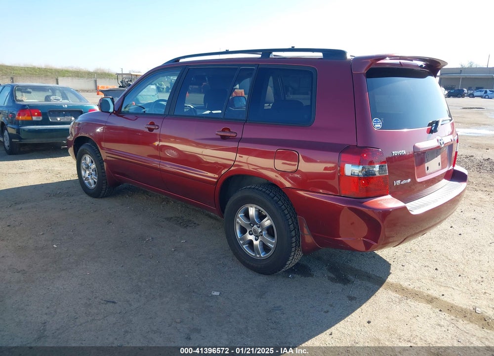 2007 TOYOTA HIGHLANDER V6 VIN: JTEHP21A470204887
