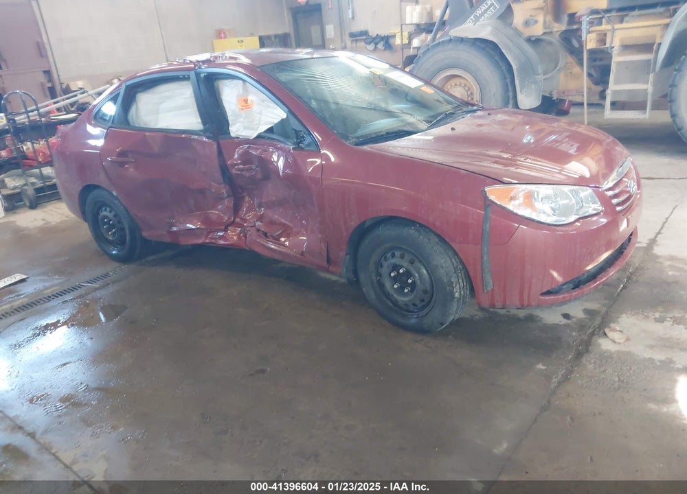 2010 HYUNDAI ELANTRA GLS VIN: KMHDU4AD7AU929333