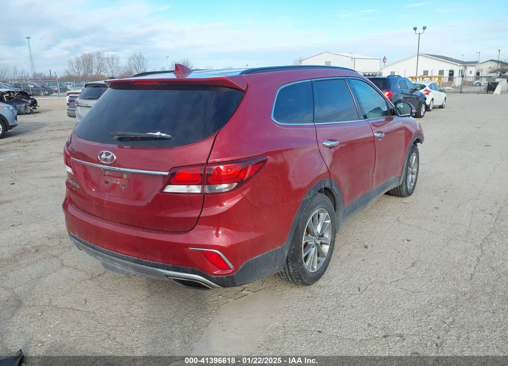 2018 HYUNDAI SANTA FE VIN: KM8SN4HF4JU267545