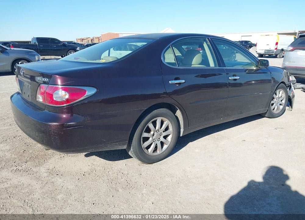 2002 LEXUS ES 300 VIN: JTHBF30G820050622