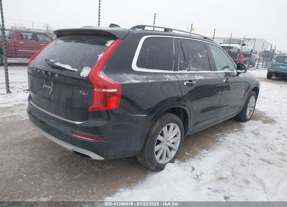 2016 VOLVO XC90 T6 MOMENTUM VIN: YV4A22PK9G1066520