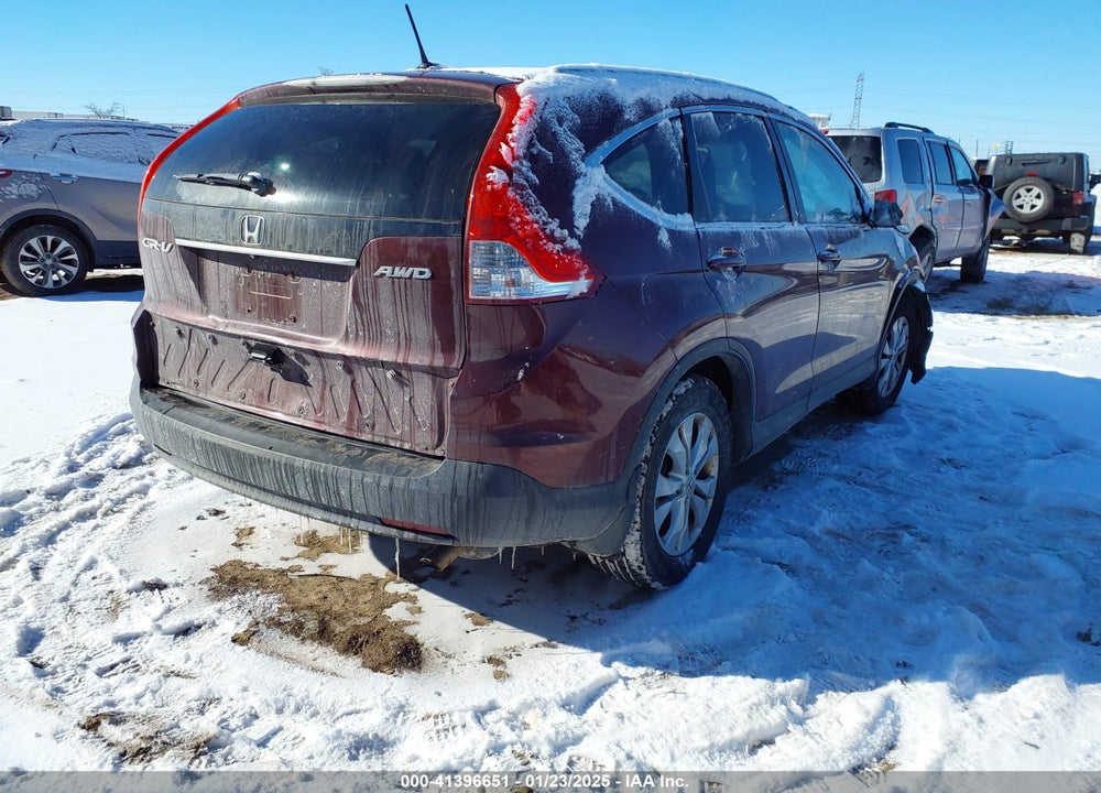2013 HONDA CR-V EX-L VIN: 5J6RM4H73DL061281