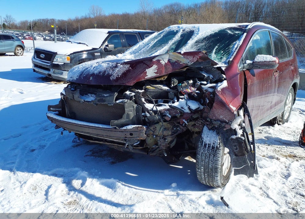2013 HONDA CR-V EX-L VIN: 5J6RM4H73DL061281