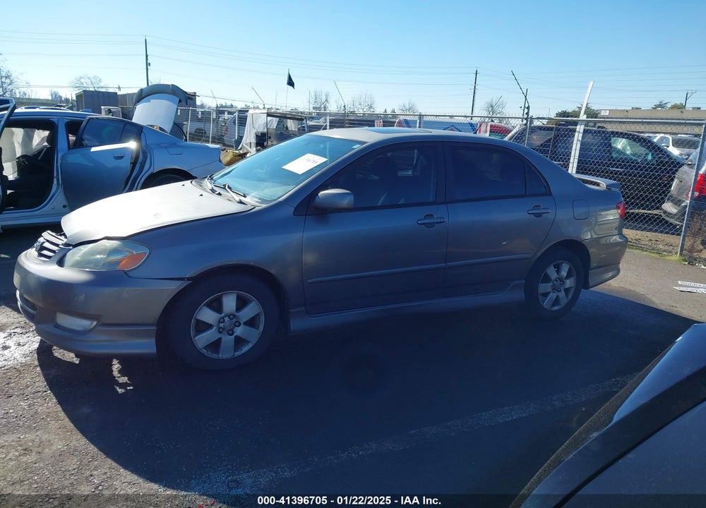 2004 TOYOTA COROLLA S VIN: 1NXBR32E64Z197341