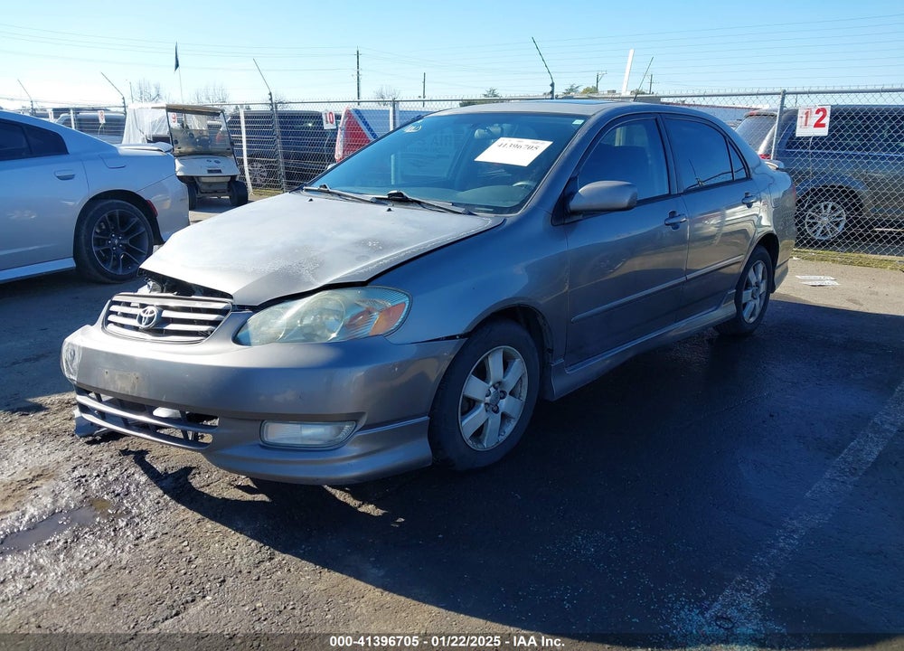 2004 TOYOTA COROLLA S VIN: 1NXBR32E64Z197341