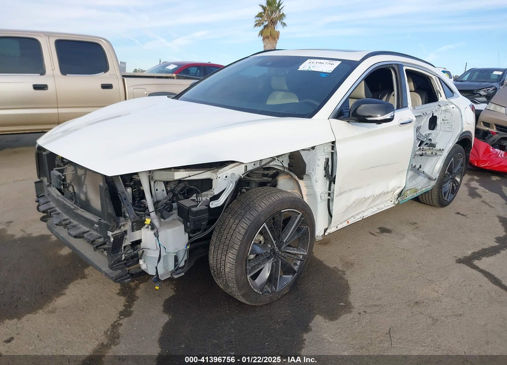 2022 INFINITI QX55 ESSENTIAL AWD VIN: 3PCAJ5K33NF106702