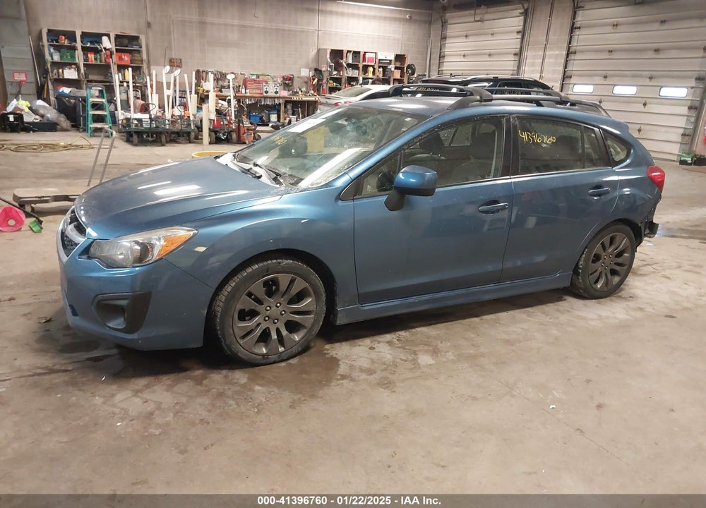 2014 SUBARU IMPREZA VIN: JF1GPAR65E8313454