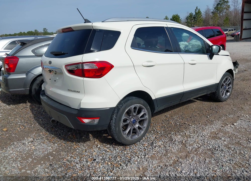 2021 FORD ECOSPORT TITANIUM VIN: MAJ3S2KE0MC395755