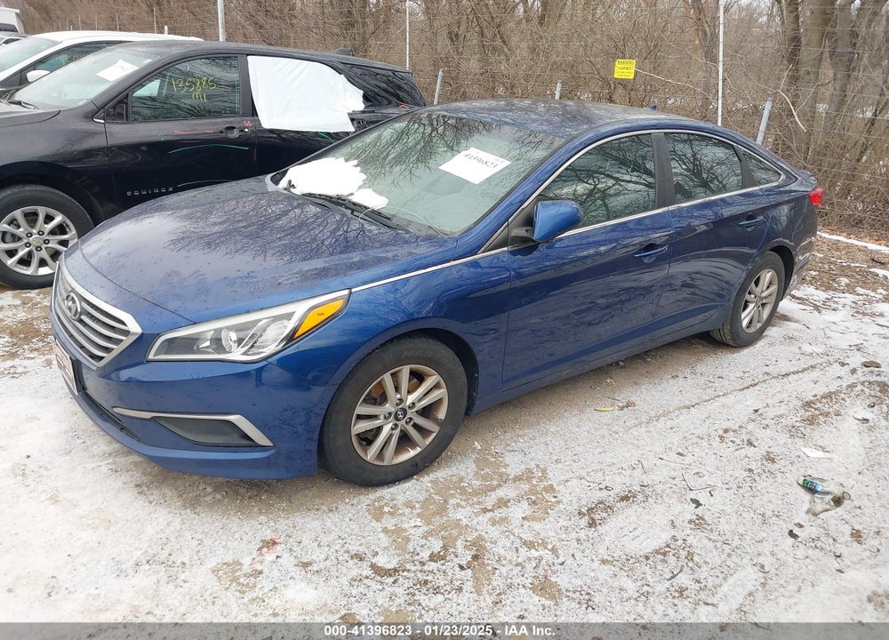 2016 HYUNDAI SONATA SE VIN: 5NPE24AF2GH275618