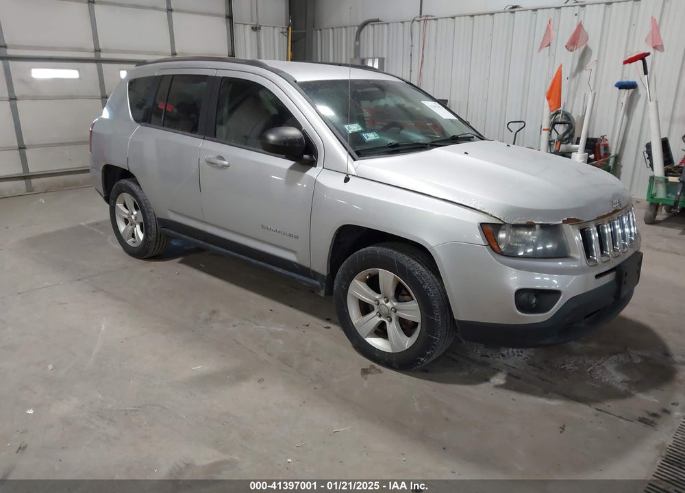2014 JEEP COMPASS SPORT VIN: 1C4NJDBBXED569401