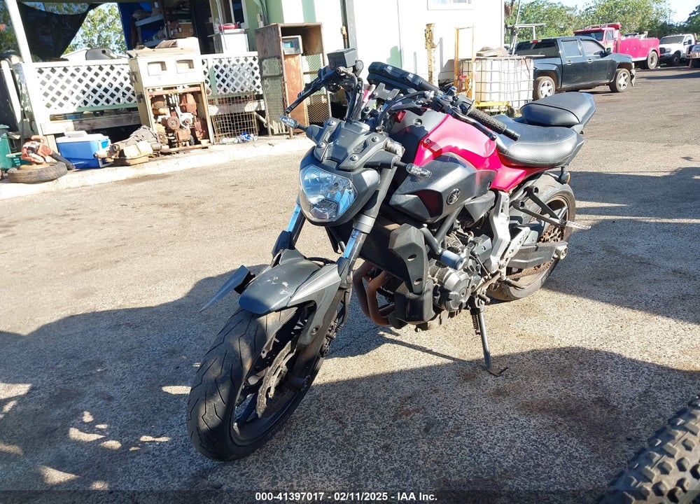 2015 YAMAHA FZ07 VIN: JYARM06E5FA000959