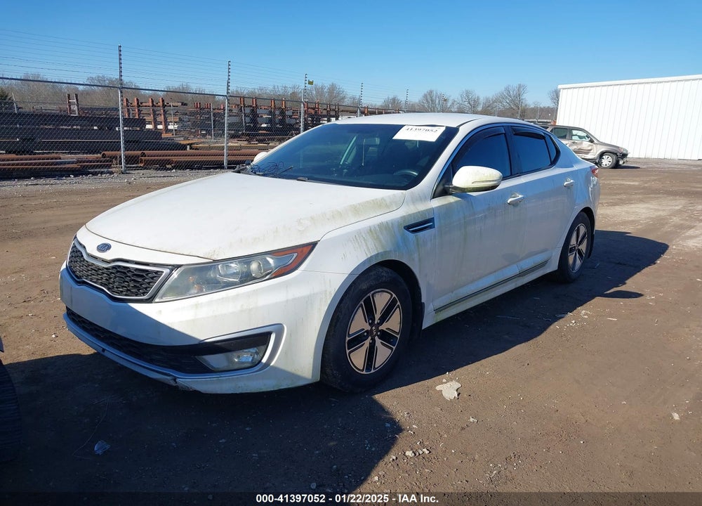 2012 KIA OPTIMA HYBRID VIN: KNAGM4AD2C5012554