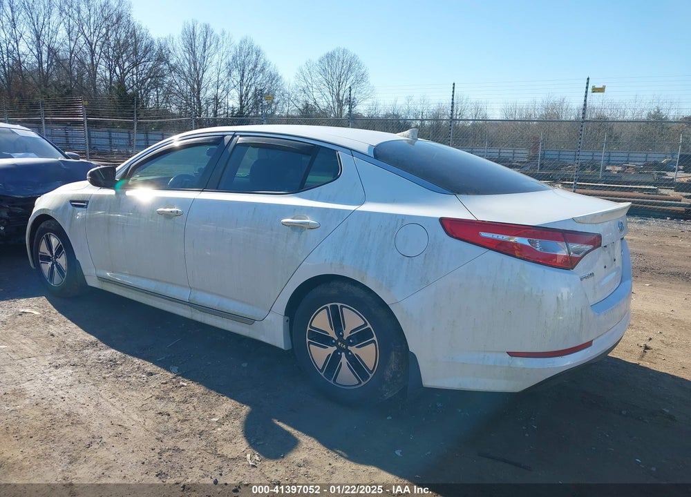 2012 KIA OPTIMA HYBRID VIN: KNAGM4AD2C5012554