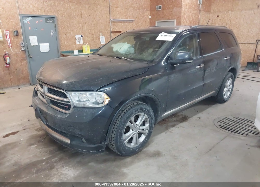 2013 DODGE DURANGO CREW VIN: 1C4RDJDGXDC658843