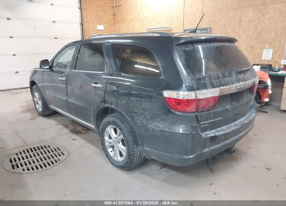 2013 DODGE DURANGO CREW VIN: 1C4RDJDGXDC658843