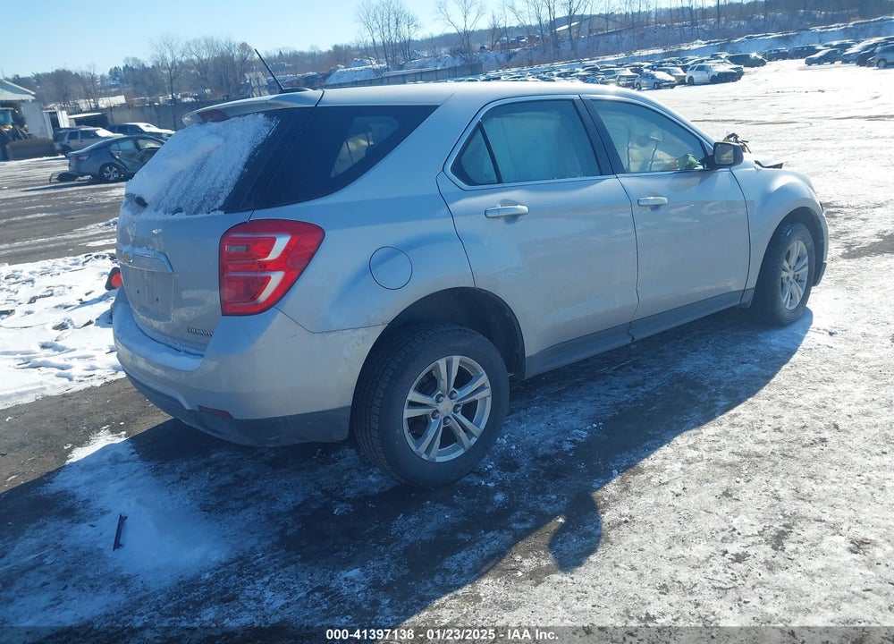 2016 CHEVROLET EQUINOX LS VIN: 2GNFLEEK8G6280493