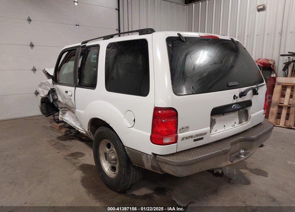 2001 FORD EXPLORER SPORT VIN: 1FMYU70E01UA09377