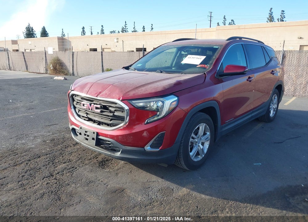 2018 GMC TERRAIN SLE VIN: 3GKALMEVXJL249552