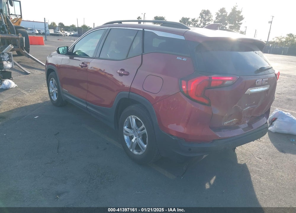 2018 GMC TERRAIN SLE VIN: 3GKALMEVXJL249552