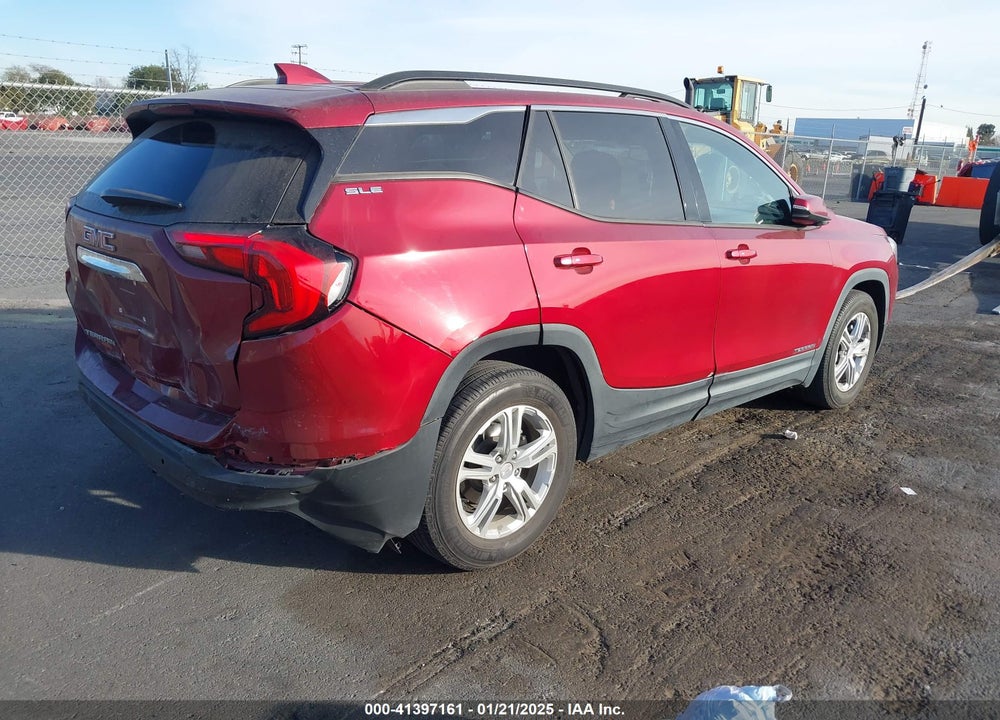 2018 GMC TERRAIN SLE VIN: 3GKALMEVXJL249552