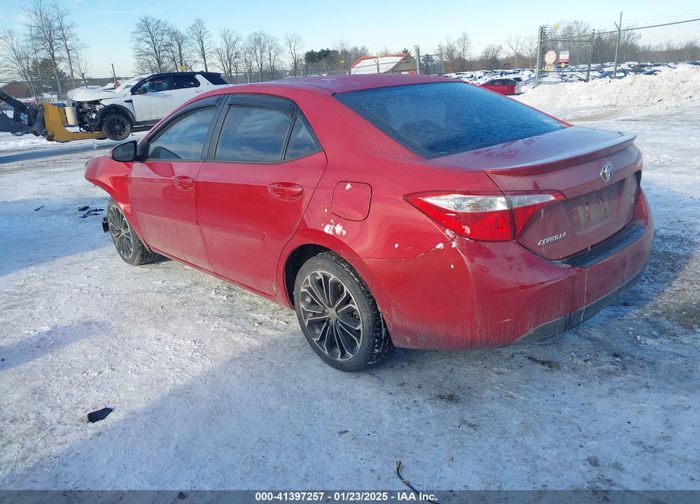 2015 TOYOTA COROLLA VIN: 2T1BURHE7FC242283