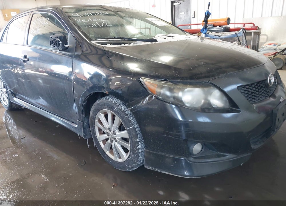 2009 TOYOTA COROLLA VIN: 2T1BU40E09C077163