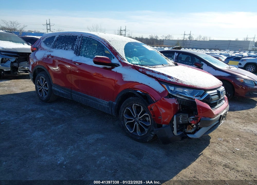 2022 HONDA CR-V AWD EX-L VIN: 2HKRW2H89NH638625