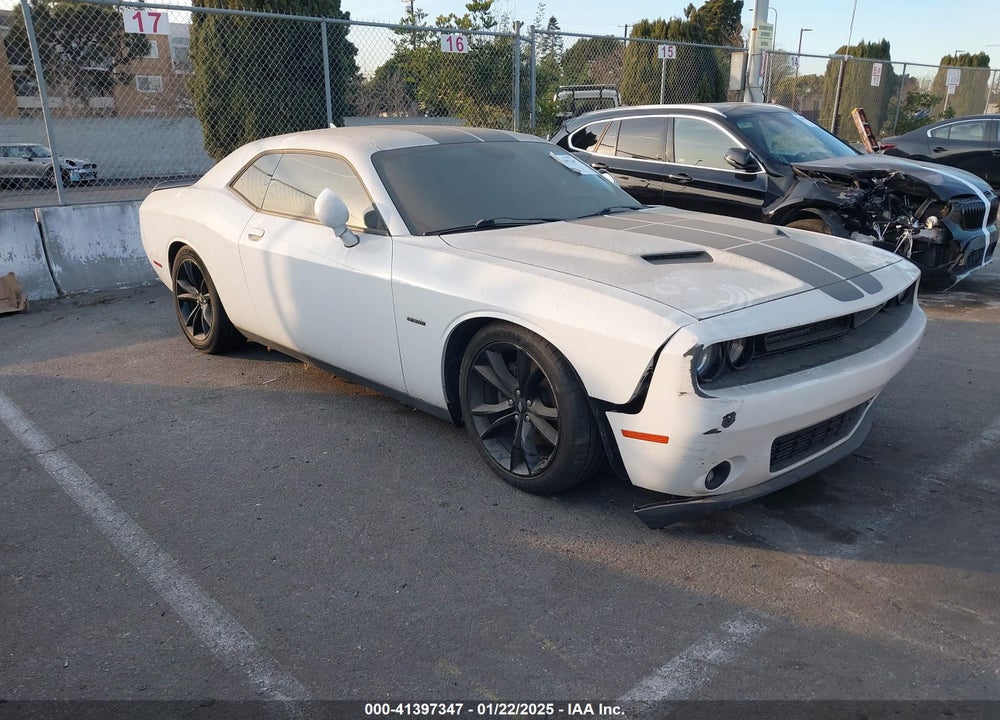 2018 DODGE CHALLENGER R/T VIN: 2C3CDZBTXJH111329