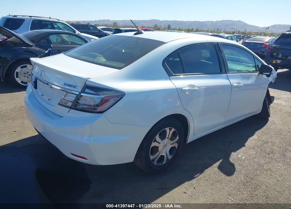 2014 HONDA CIVIC HYBRID VIN: 19XFB4F27EE001410