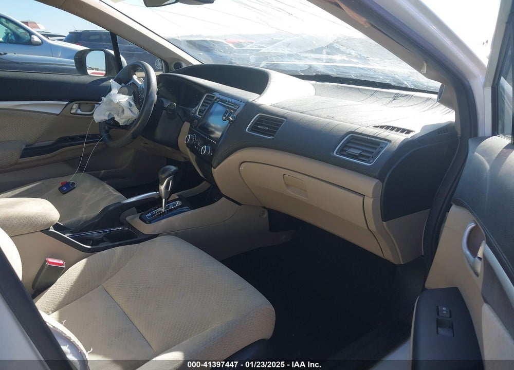 2014 HONDA CIVIC HYBRID VIN: 19XFB4F27EE001410