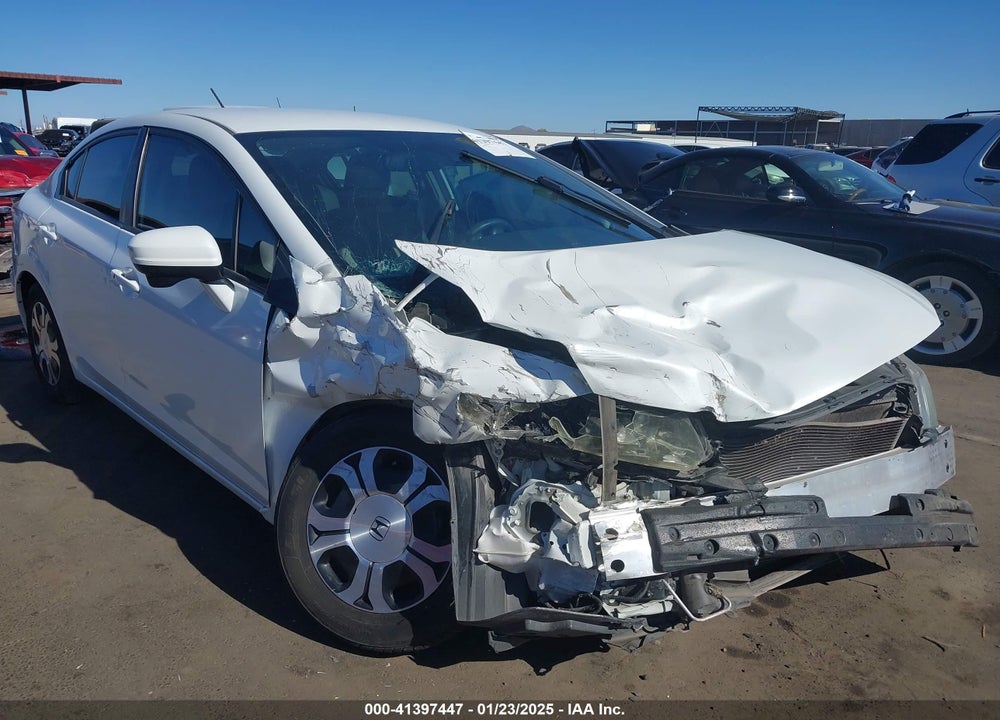 2014 HONDA CIVIC HYBRID VIN: 19XFB4F27EE001410