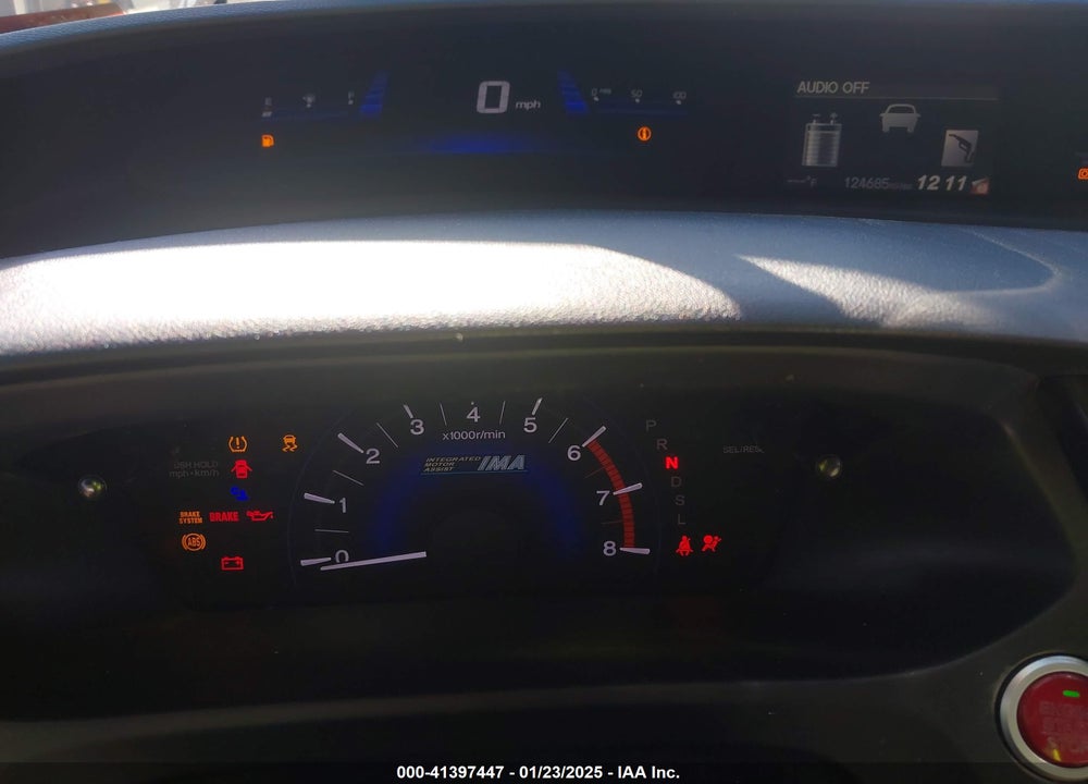 2014 HONDA CIVIC HYBRID VIN: 19XFB4F27EE001410