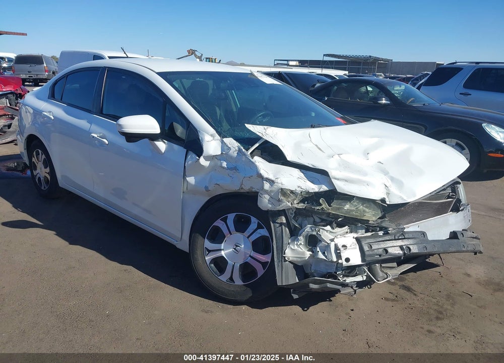 2014 HONDA CIVIC HYBRID VIN: 19XFB4F27EE001410