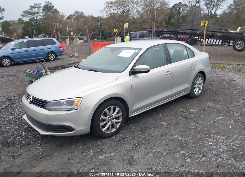 2011 VOLKSWAGEN JETTA 2.5L SE VIN: 3VWDX7AJ4BM352041