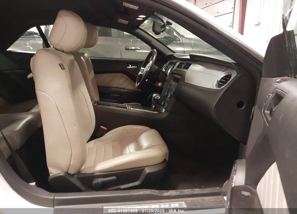 2012 FORD MUSTANG V6 PREMIUM VIN: 1ZVBP8EM7C5286318