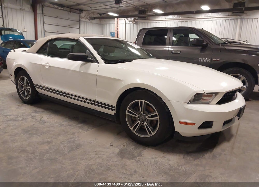 2012 FORD MUSTANG V6 PREMIUM VIN: 1ZVBP8EM7C5286318