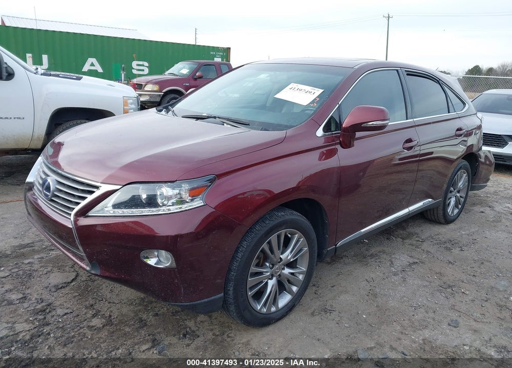 2014 LEXUS RX 450H VIN: JTJZB1BA2E2414225