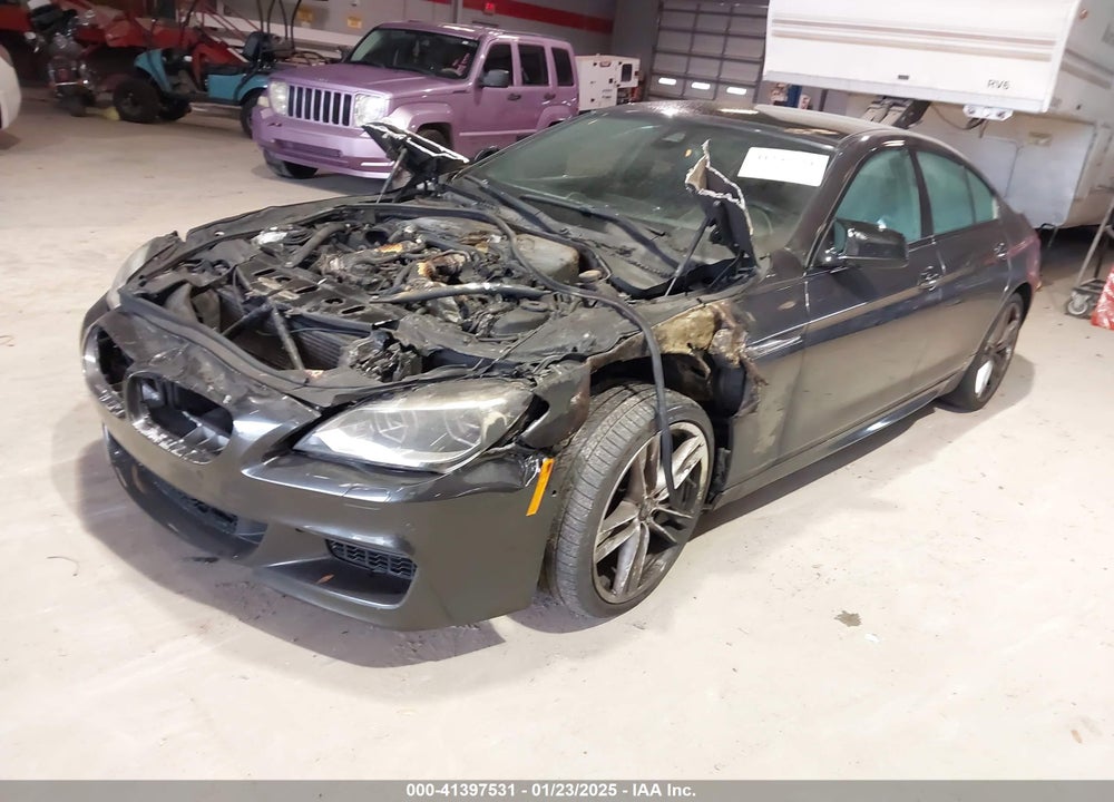 2015 BMW 650I GRAN COUPE XDRIVE VIN: WBA6B4C59FD760929