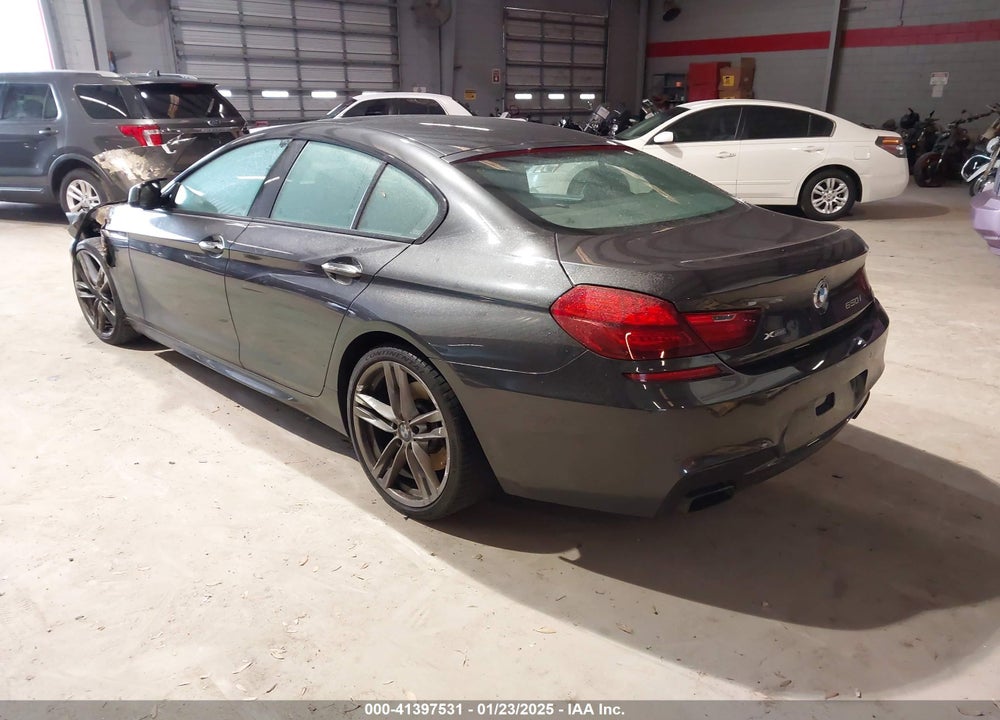 2015 BMW 650I GRAN COUPE XDRIVE VIN: WBA6B4C59FD760929