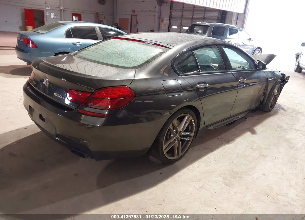 2015 BMW 650I GRAN COUPE XDRIVE VIN: WBA6B4C59FD760929