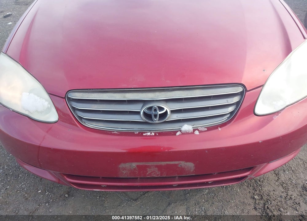 2003 TOYOTA COROLLA CE VIN: 2T1BR32E83C080831