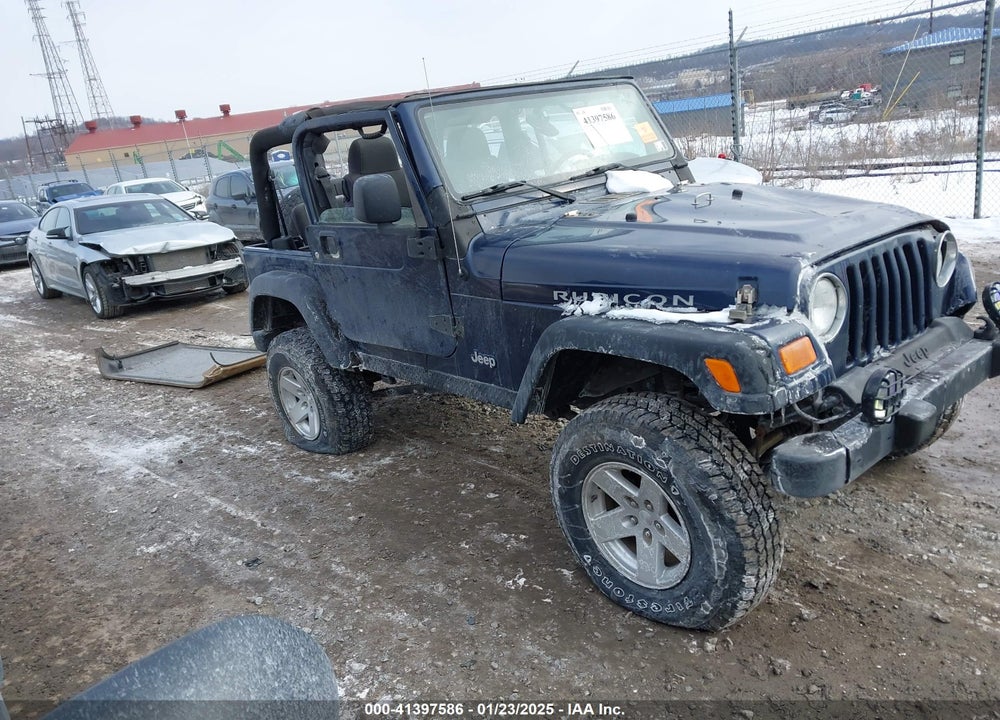 2006 JEEP WRANGLER RUBICON VIN: 1J4FA69S66P774021