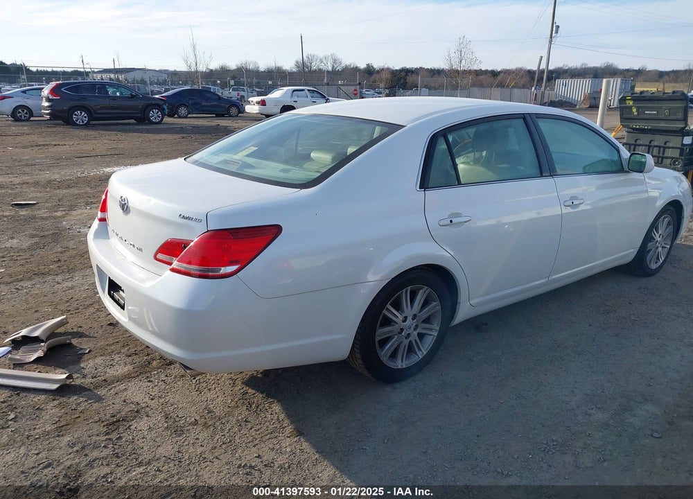 2006 TOYOTA AVALON LIMITED VIN: 4T1BK36B76U135261