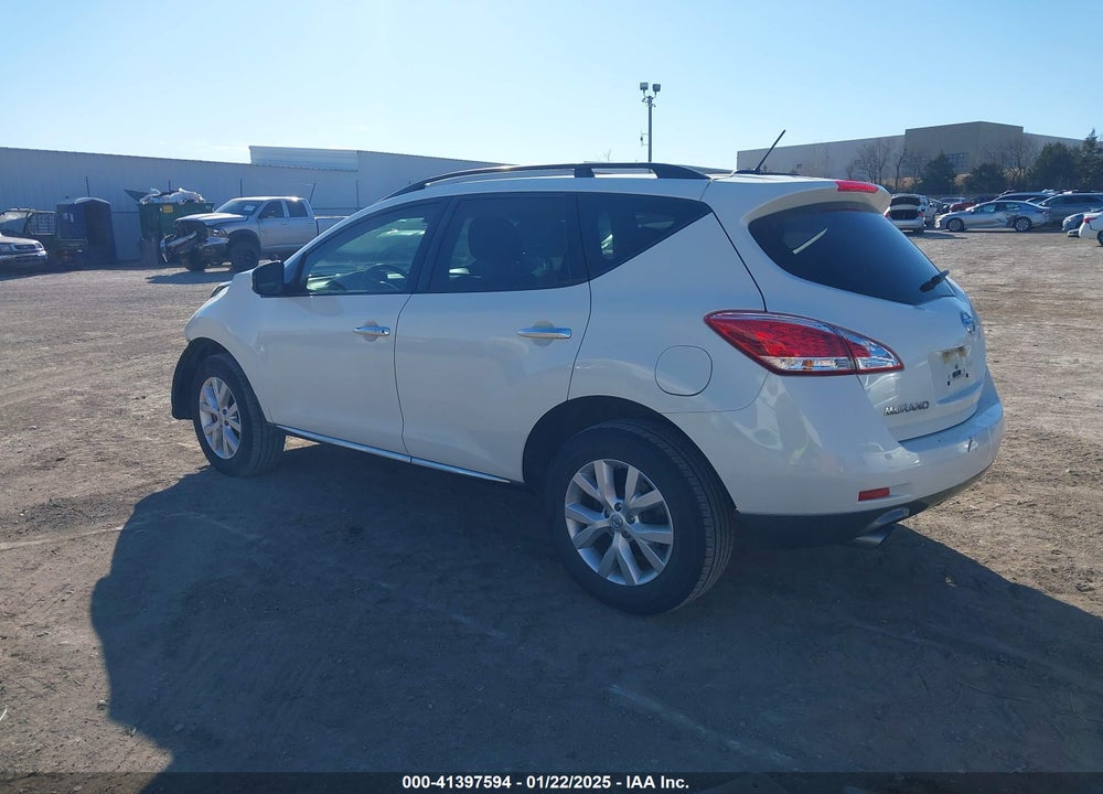 2014 NISSAN MURANO SL VIN: JN8AZ1MW8EW529218