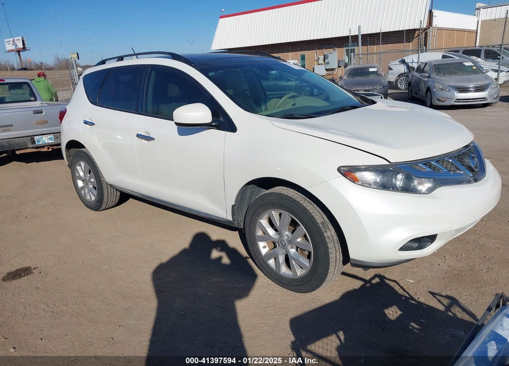 2014 NISSAN MURANO SL VIN: JN8AZ1MW8EW529218