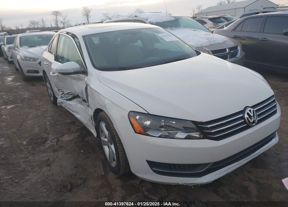 2012 VOLKSWAGEN PASSAT 2.5L SE VIN: 1VWBH7A32CC033987