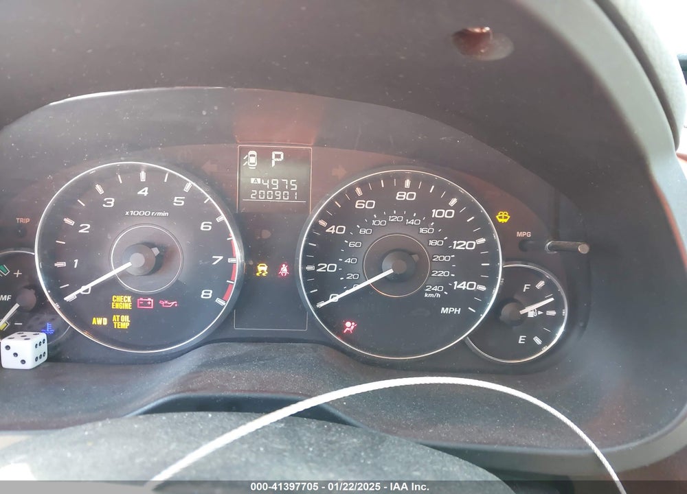 2012 SUBARU LEGACY VIN: 4S3BMBA69C3030841