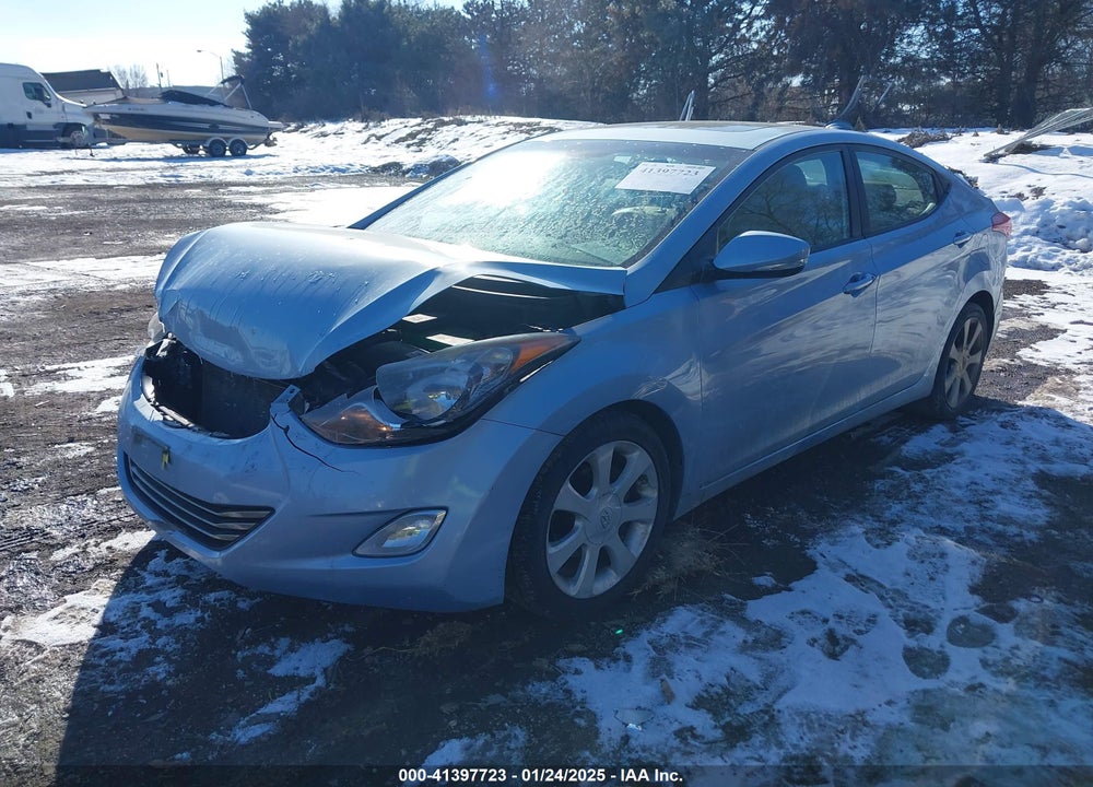 2011 HYUNDAI ELANTRA LIMITED (ULSAN PLANT) VIN: KMHDH4AE7BU104830