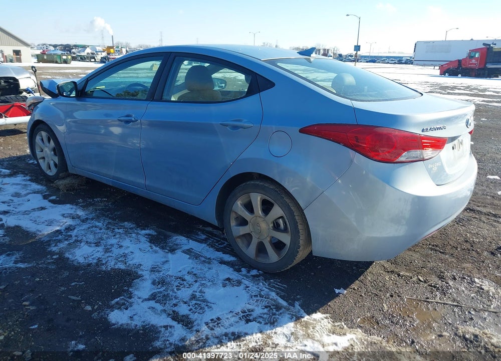 2011 HYUNDAI ELANTRA LIMITED (ULSAN PLANT) VIN: KMHDH4AE7BU104830