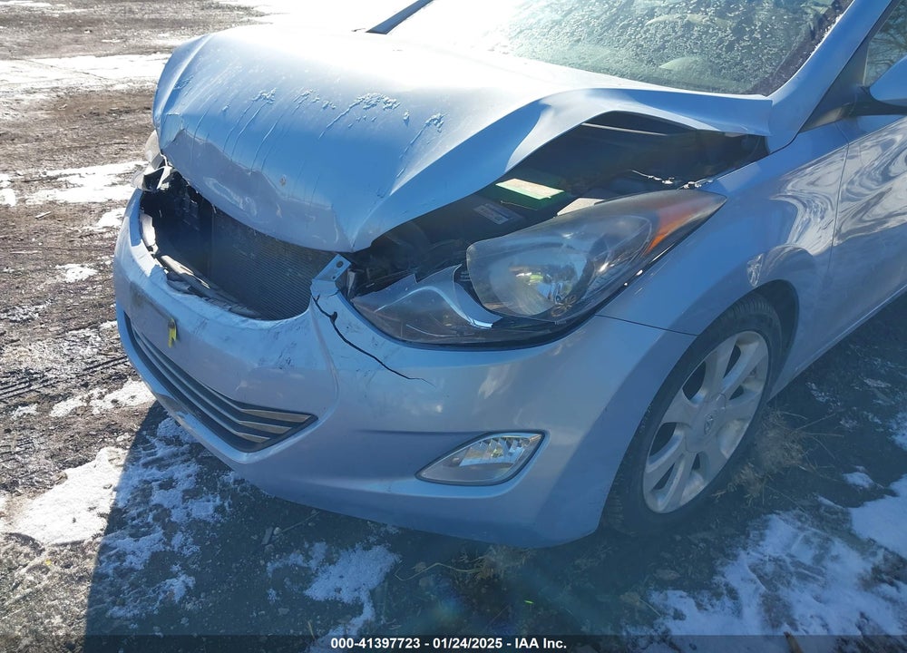 2011 HYUNDAI ELANTRA LIMITED (ULSAN PLANT) VIN: KMHDH4AE7BU104830